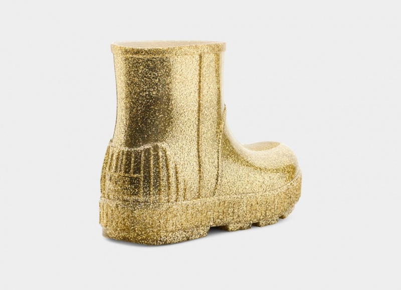 Ugg Drizlita Glitter Ženske Cizme Zlatne | SMR892754