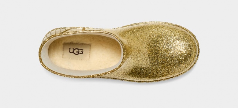 Ugg Drizlita Glitter Ženske Cizme Zlatne | SMR892754