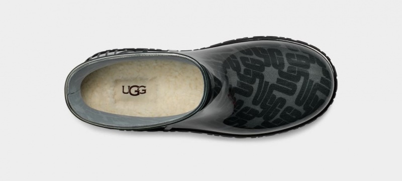 Ugg Drizlita Graficke Monogram Ženske Cizme Crne | OGI037249