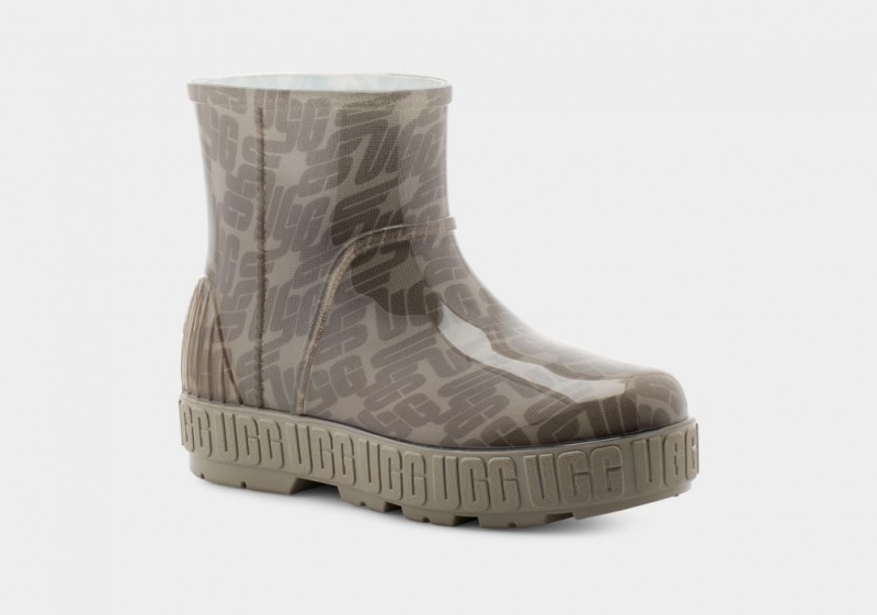 Ugg Drizlita Graficke Monogram Ženske Cizme Zelene | LVR614972