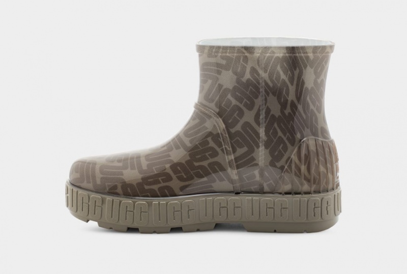 Ugg Drizlita Graficke Monogram Ženske Cizme Zelene | LVR614972