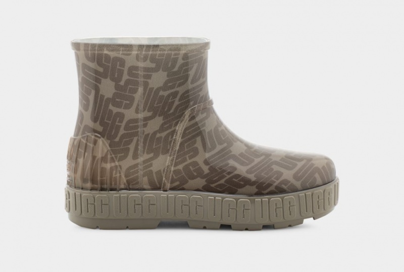 Ugg Drizlita Graficke Monogram Ženske Cizme Zelene | LVR614972