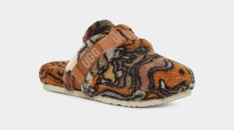 Ugg Fluff It Calio Muške Papuče Visebojne | BND763249