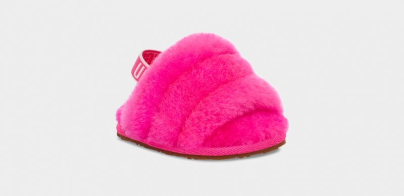 Ugg Fluff Yeah And Lovey Dječje Papuče Roze | HTO960478