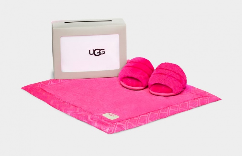 Ugg Fluff Yeah And Lovey Dječje Papuče Roze | HTO960478