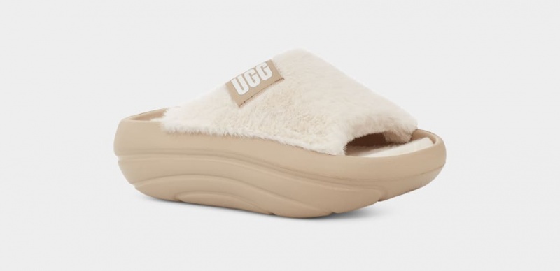 Ugg FoamOplush Ženske Natikače Boje Senfa | KRT493856