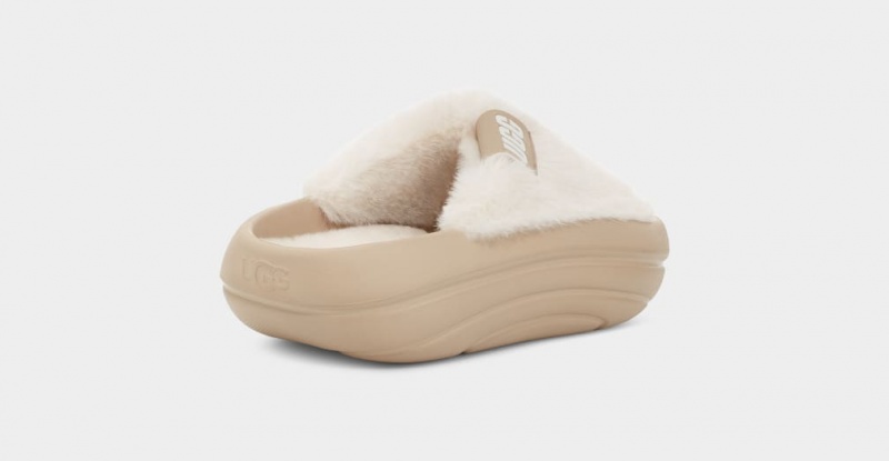 Ugg FoamOplush Ženske Natikače Boje Senfa | KRT493856