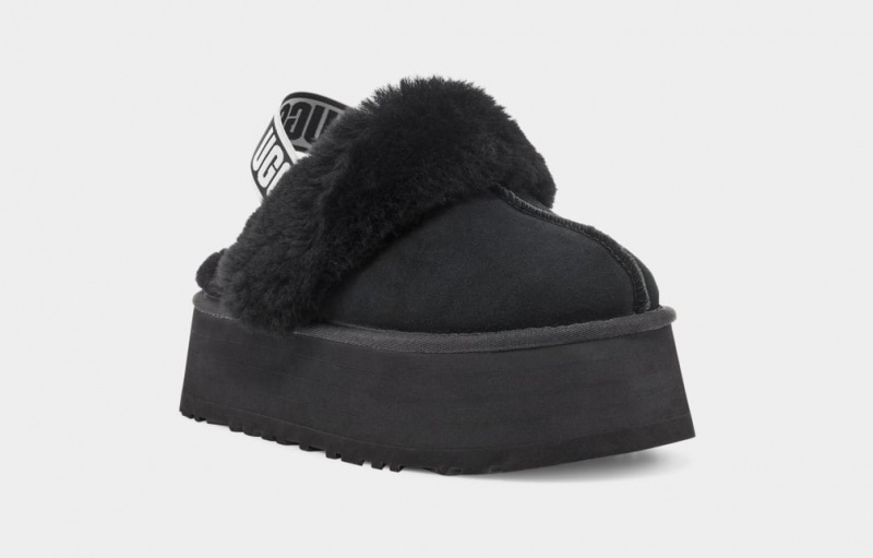 Ugg Funkette Ženske Papuče Crne | RMH415238