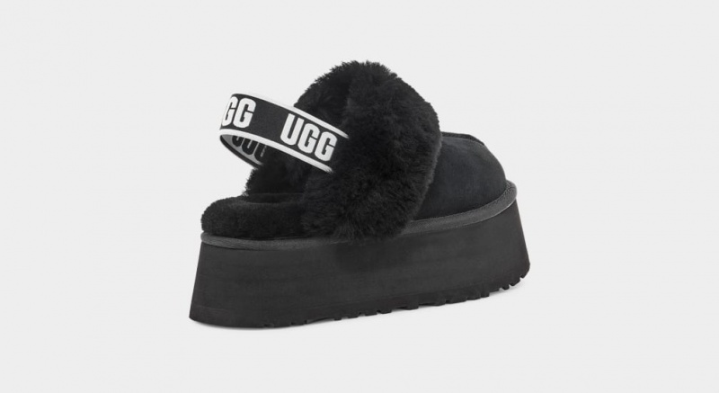 Ugg Funkette Ženske Papuče Crne | RMH415238