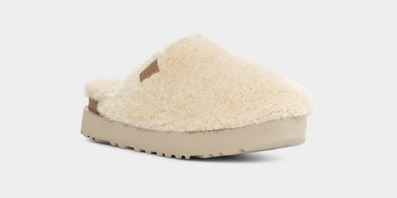 Ugg Fuzz Sugar Ženske Mokasinke Bež | KMX796810