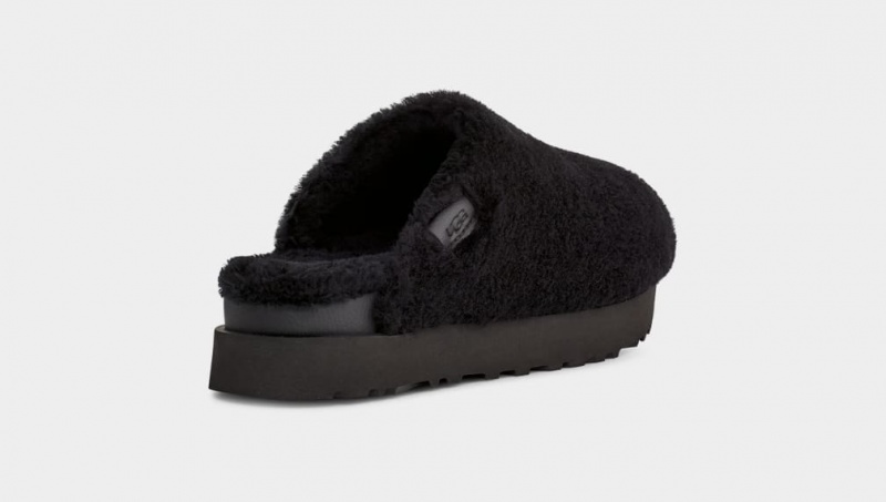 Ugg Fuzz Sugar Ženske Mokasinke Crne | ZNP832750