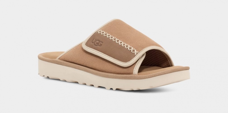 Ugg Goldencoast Muške Natikače Smeđe | NFH952138