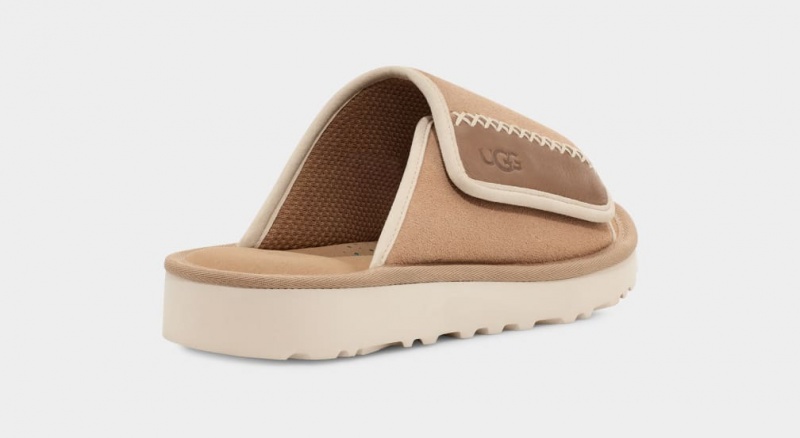 Ugg Goldencoast Muške Natikače Smeđe | NFH952138