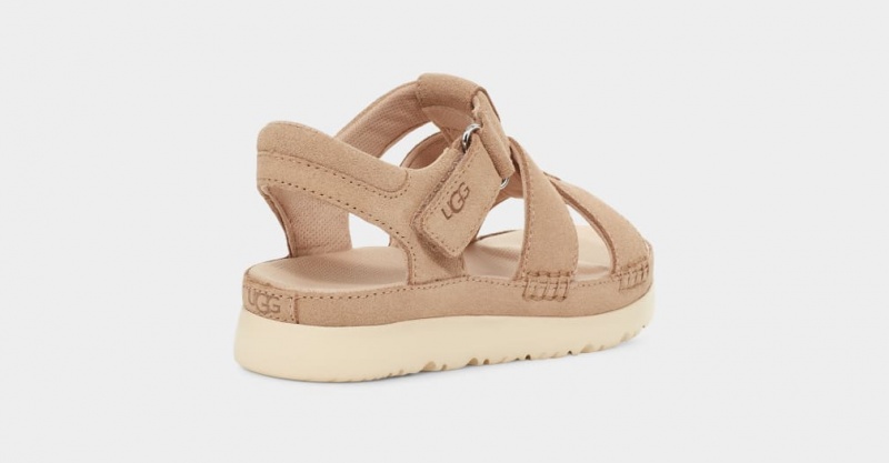 Ugg Goldenstar Strap Dječje Sandale Smeđe | VYT839024