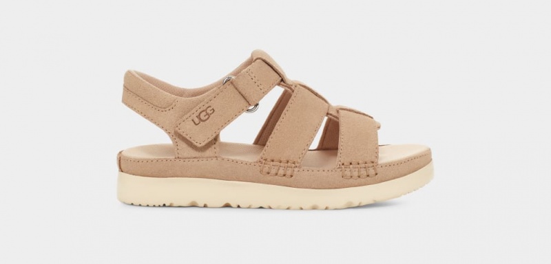 Ugg Goldenstar Strap Dječje Sandale Smeđe | VYT839024