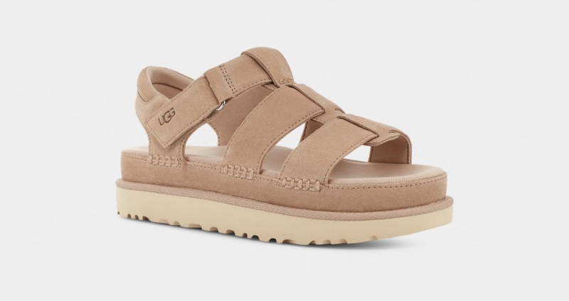 Ugg Goldenstar Strap Ženske Sandale Smeđe | MJE758903