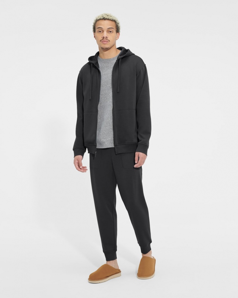 Ugg Hank Muške Jogger Hlače Crne | VXF603521