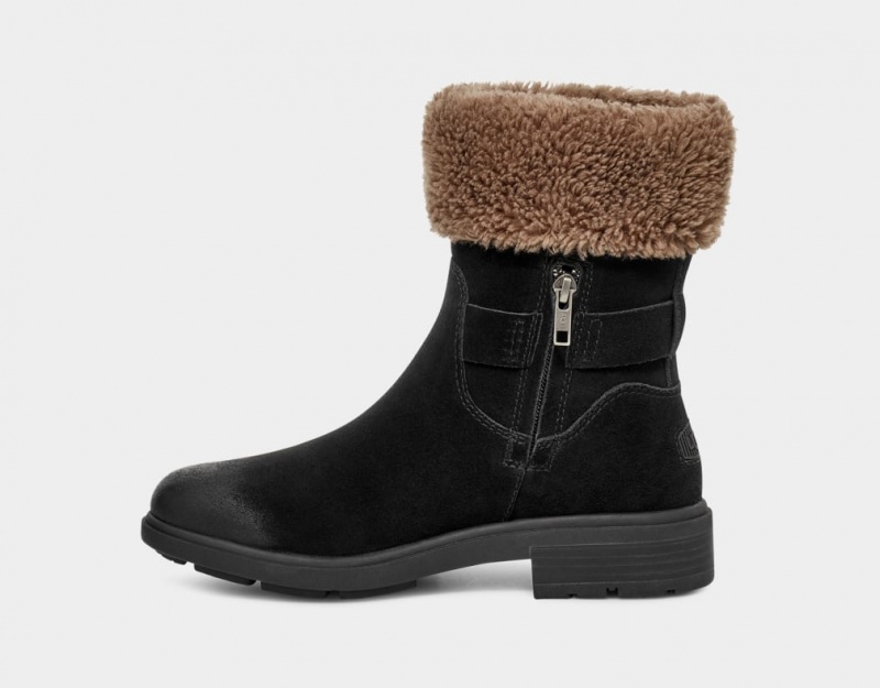 Ugg Harrison Cuff Ženske Cizme Crne | OEM964081