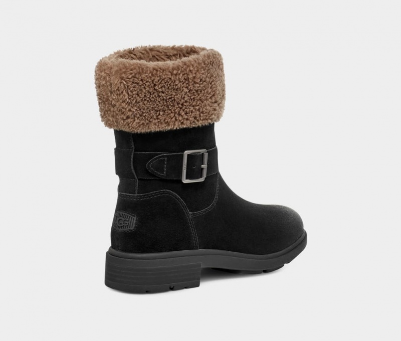 Ugg Harrison Cuff Ženske Cizme Crne | OEM964081