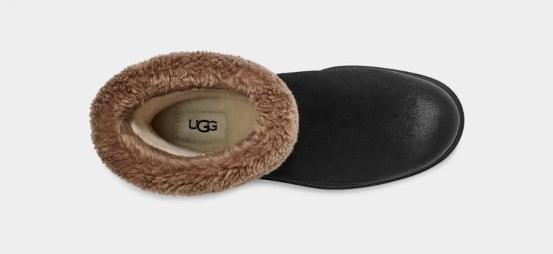 Ugg Harrison Cuff Ženske Cizme Crne | OEM964081