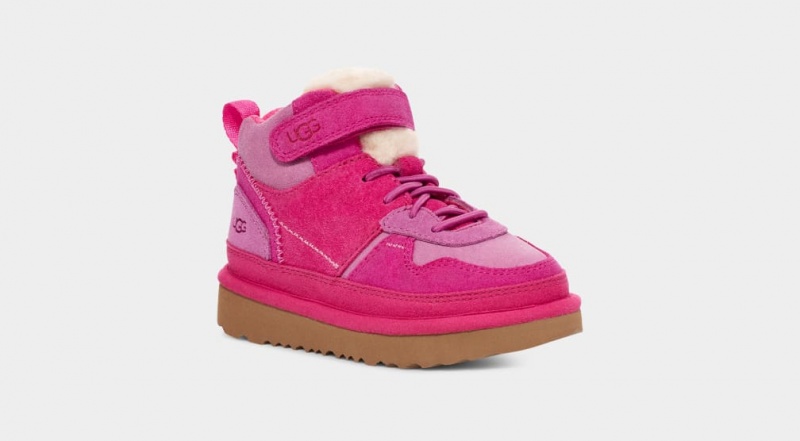 Ugg Highland Hi Heritage Dječje Patike Roze | WTR872503