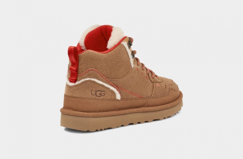 Ugg Highland Hi Heritage Suede Ženske Patike Smeđe Crvene | OSI562780