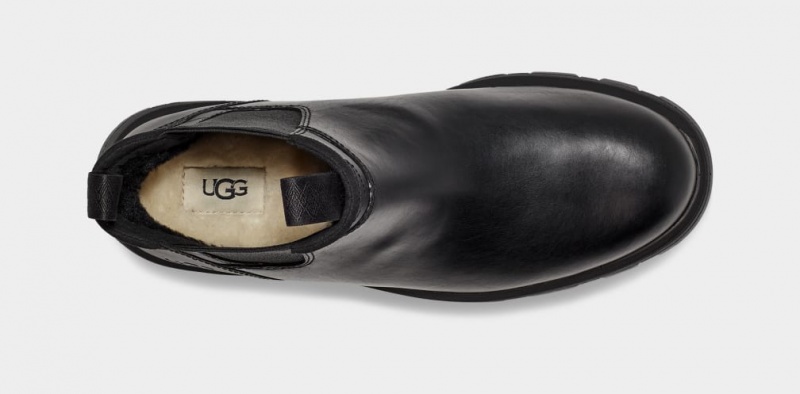 Ugg Hillmont Muške Chelsea Čizme Crne | OUE170598