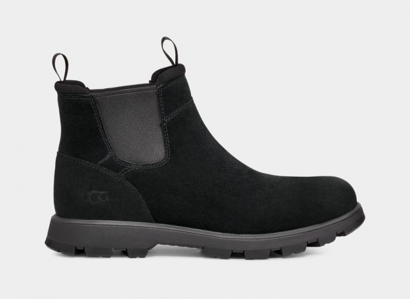 Ugg Hillmont Muške Chelsea Čizme Crne | YCO430281