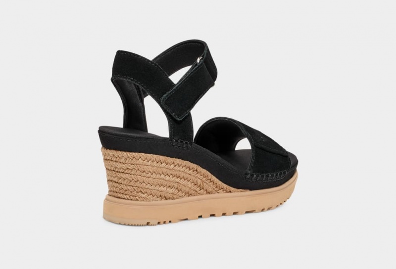 Ugg Ileana Strap Ženske Sandale Crne | OMB609375