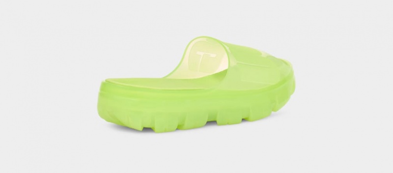 Ugg Jella Clear Ženske Natikače Zelene | UPX032498