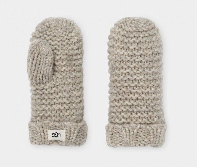 Ugg Knit Mitten Dječje Šeširi Svijetlo Sive | WBK284190