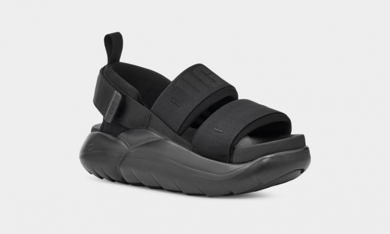 Ugg LA Cloud Sport Ženske Sandale Crne | AWU140982