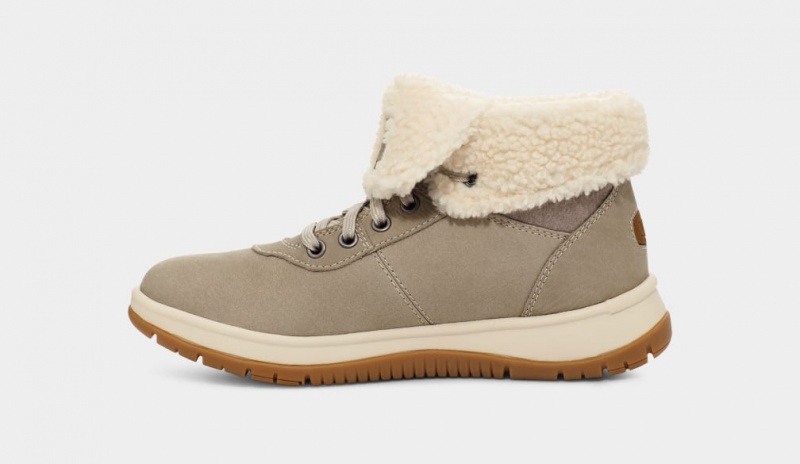 Ugg Lakesider Mid Lace Up Ženske Cizme Sive | KVA637521