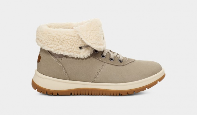 Ugg Lakesider Mid Lace Up Ženske Cizme Sive | KVA637521