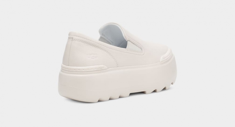 Ugg Marin Mega Ženske Slip On Bijele | EFO541293