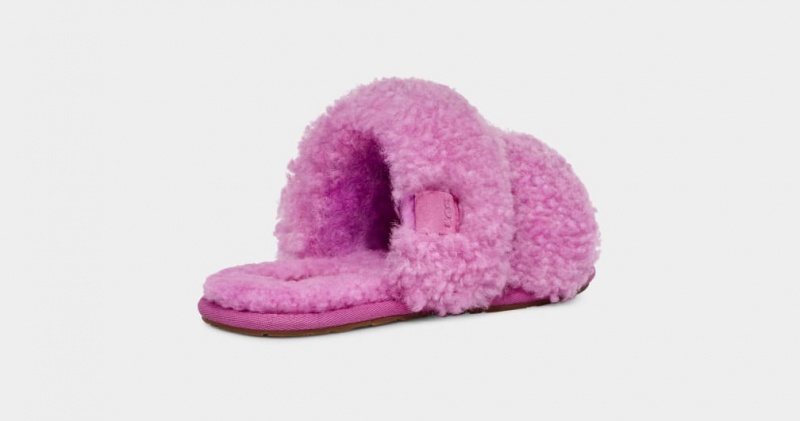 Ugg Maxi Curly Scuffetta Ženske Papuče Ljubičaste | REC526079