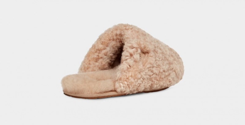 Ugg Maxi Curly Ženske Papuče Smeđe | AKZ306251