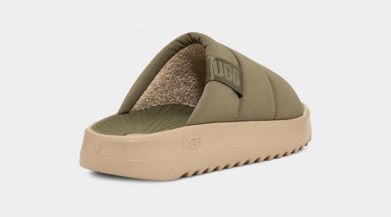 Ugg Maxxer Muške Natikače Zelene | YOW085673