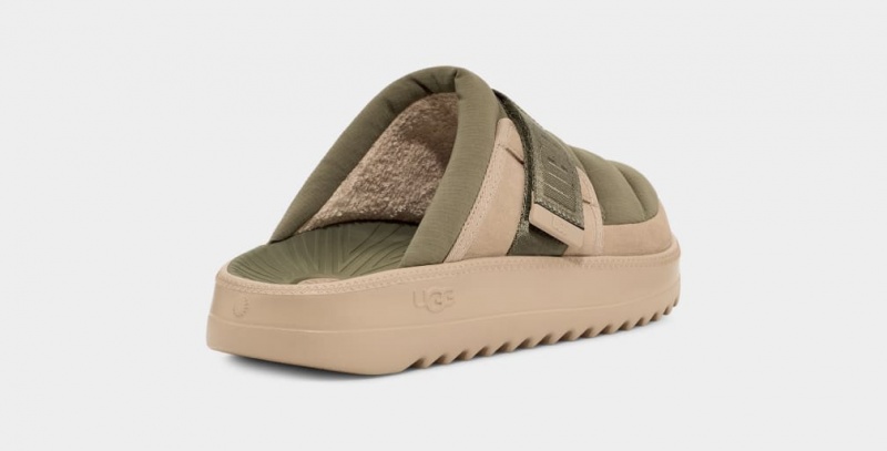 Ugg Maxxer Strap Muške Natikače Zelene | EFR859327