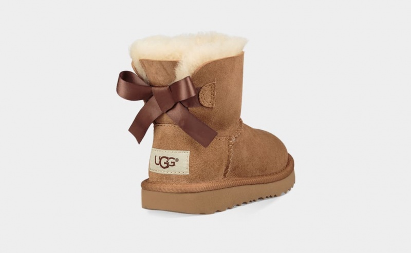 Ugg Mini Bailey Bow II Dječje Cizme Smeđe | PMF645371