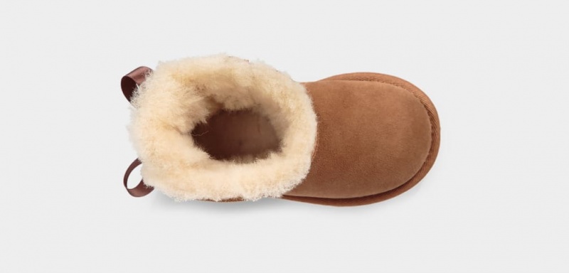 Ugg Mini Bailey Bow II Dječje Cizme Smeđe | PMF645371