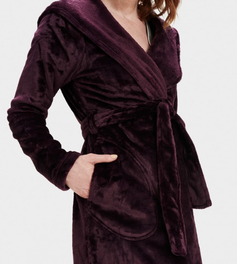 Ugg Miranda Fleece Robe Ženske Odjeća Za Spavanje Bordo | EVA205198