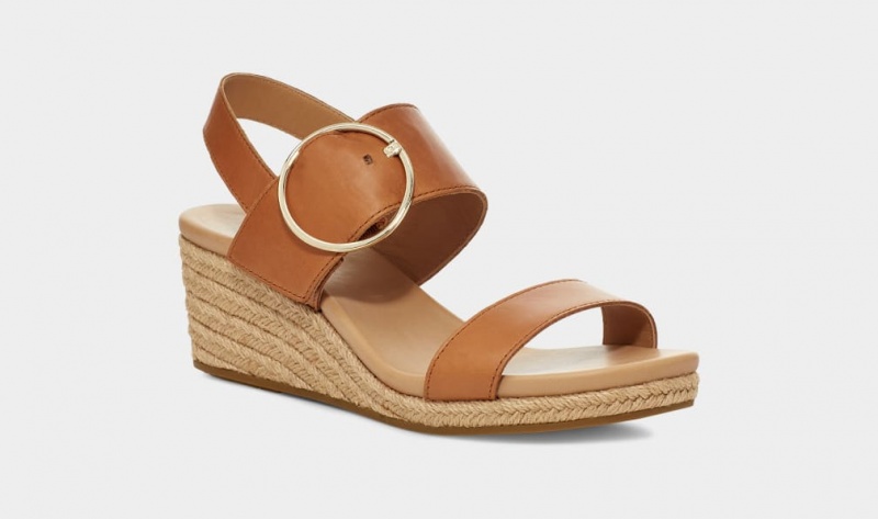 Ugg Navee Ženske Sandale Smeđe | QGR260841