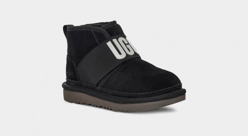 Ugg Neumel II Graficke Dječje Cizme Crne | VBJ610374