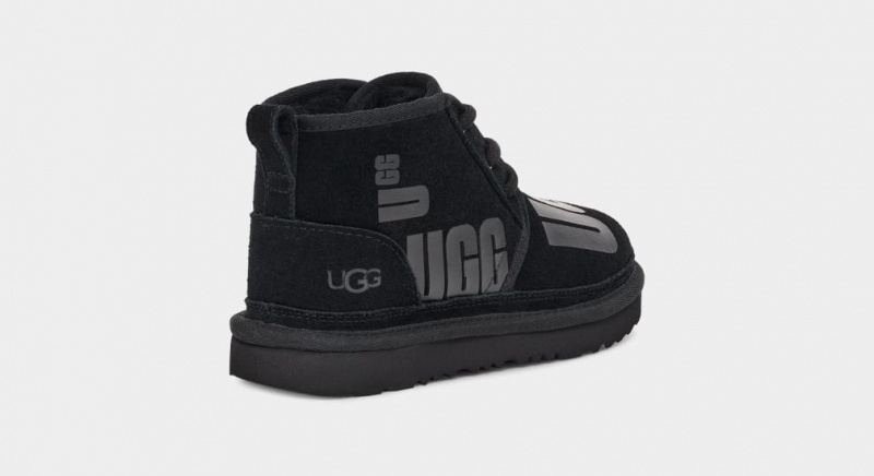 Ugg Neumel II Scatter Graficke Dječje Cizme Crne | XOH524673