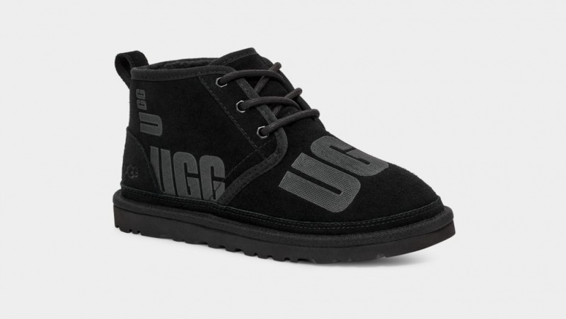 Ugg Neumel Scatter Graficke Ženske Cizme Crne | YCF394026