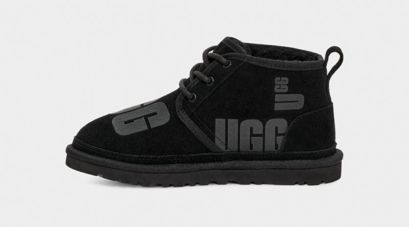 Ugg Neumel Scatter Graficke Ženske Cizme Crne | YCF394026