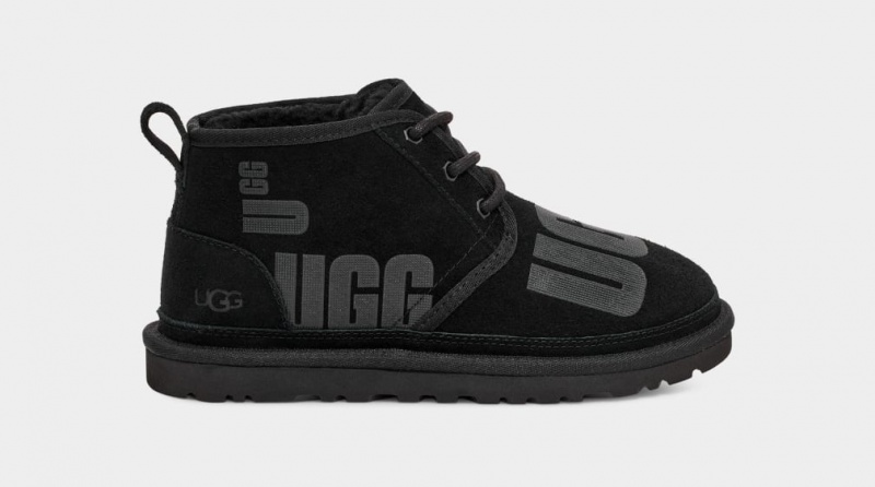 Ugg Neumel Scatter Graficke Ženske Cizme Crne | YCF394026