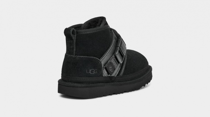 Ugg Neumel Snapback Dječje Cizme Crne | MEB601598