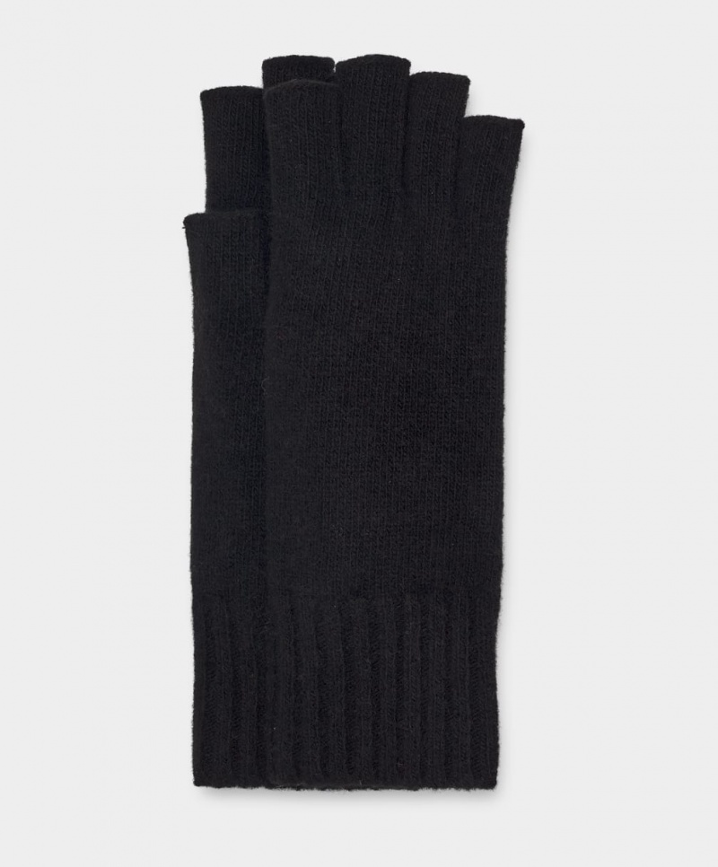 Ugg Pryce Fingerless Ženske Gloves Crne | PMK853691